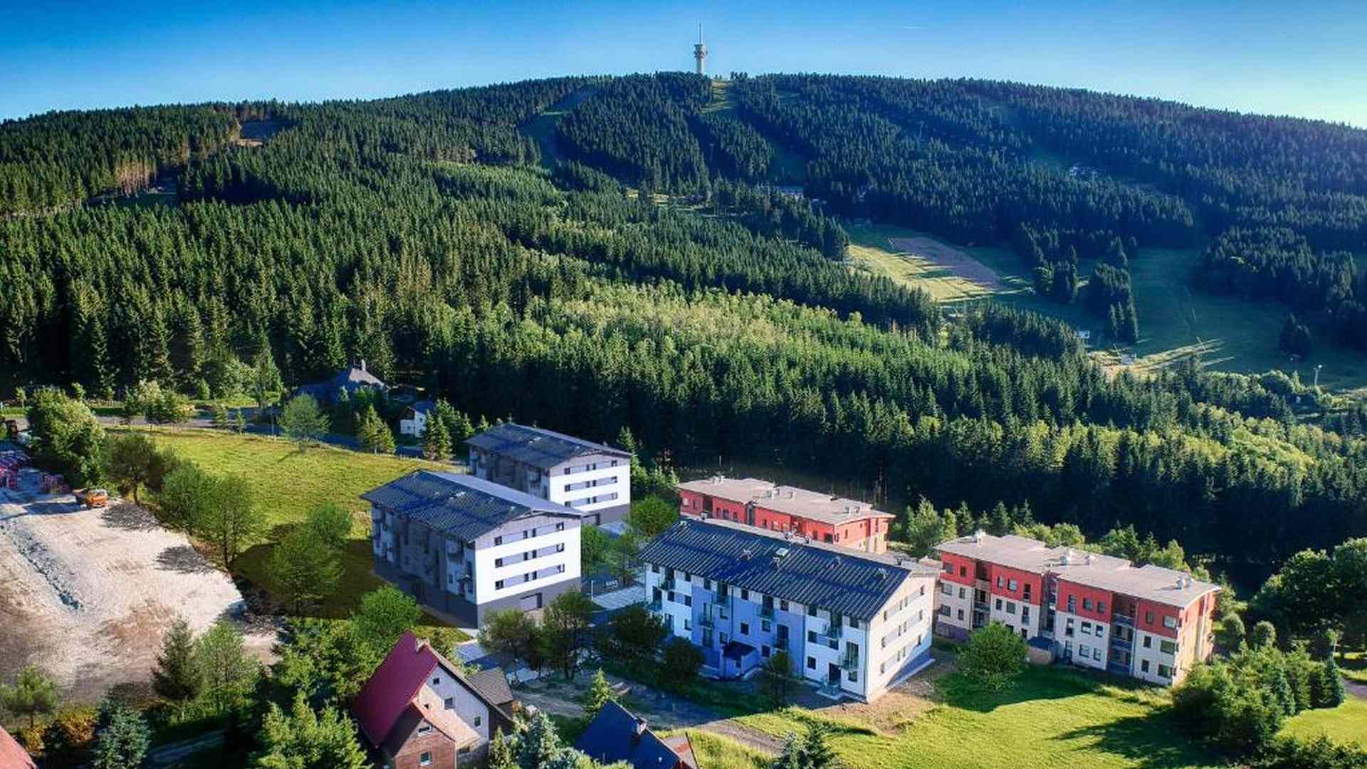 Klínovec Views exteriér léto