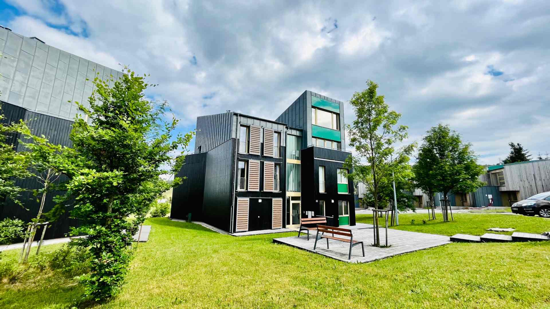 Apartmány Klínovec Meadows, areál a exteriér