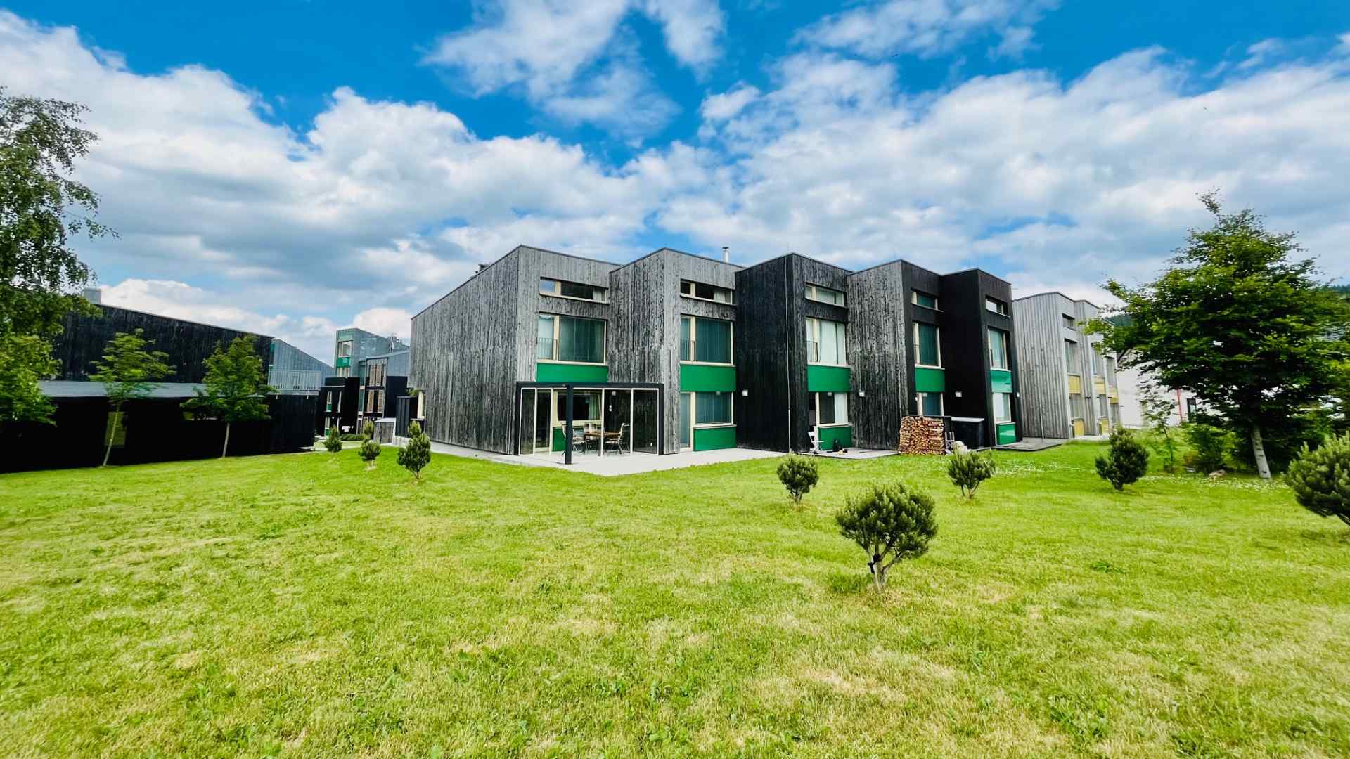 Apartmány Klínovec Meadows, areál a exteriér