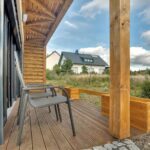 Venkovní terasa apartmánu Astrid