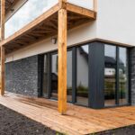 Venkovní terasa apartmánu Forest