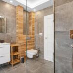 Koupelna se záchodem apartmánu Margit