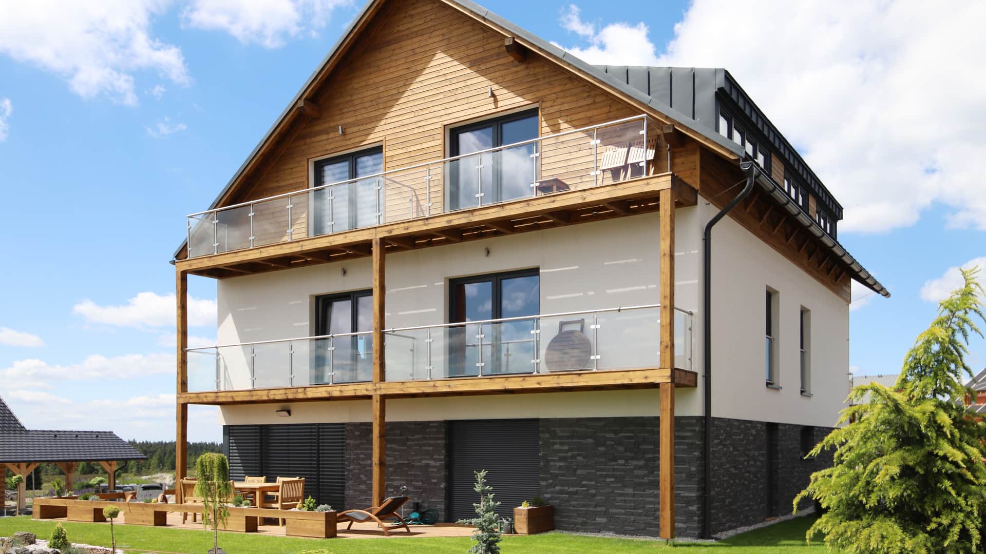 Exteriér apartmánového dumu Scandic Boží Dar