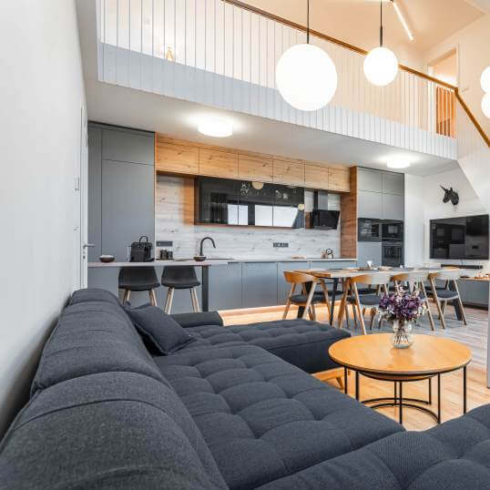 Interiéry Residence Krušec