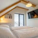 Ložnice apartmánu Adina 7 v komplexu Ski Chalet Klínovec