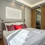 Ložnice apartm&aacute;nov&eacute;ho domu Apartm&aacute;ny Pod Ple&scaron;ivcem