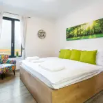 Ložnice apartm&aacute;nov&eacute;ho domu Apartm&aacute;ny Pod Ple&scaron;ivcem