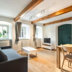 Obývací pokoj apartmánového domu Apartmány Volf
