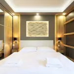 Ložnice apartm&aacute;nov&eacute;ho domu Scandic Bož&iacute; Dar