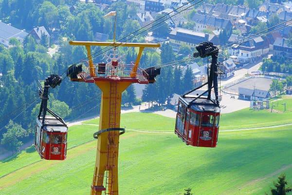 Kabinová lanovka Schwebebahn