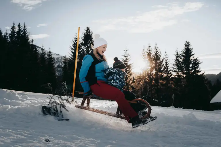 Sáňkování - Blatenský vrch