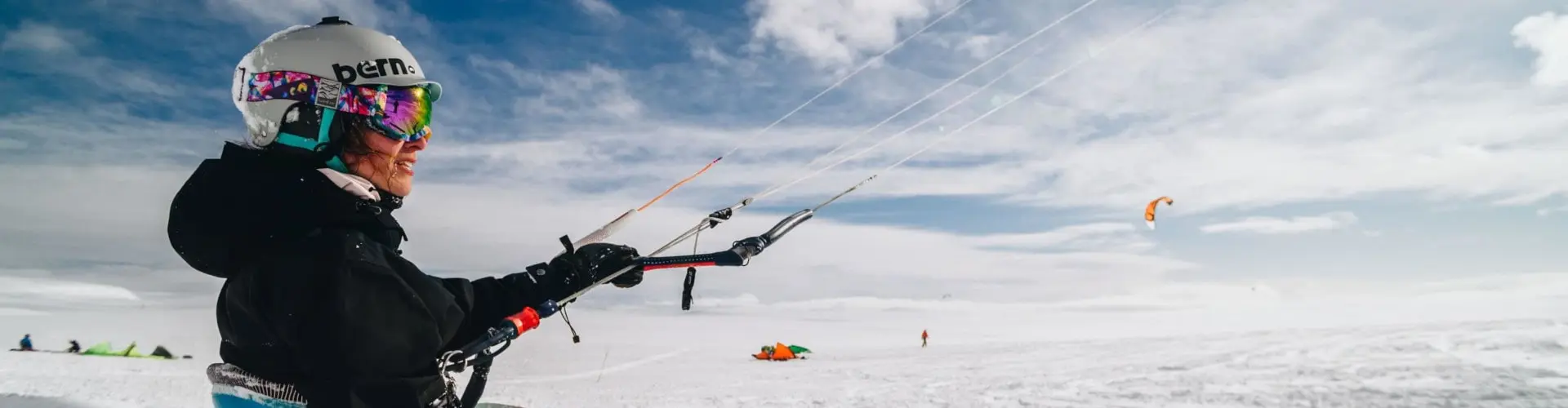 Snowkiting - Boží Dar