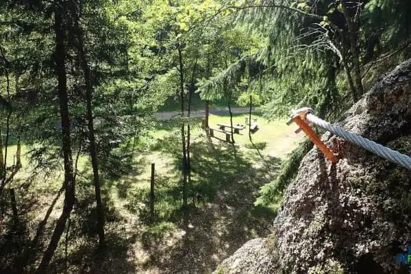 Via ferrata Nov&eacute; Hamry