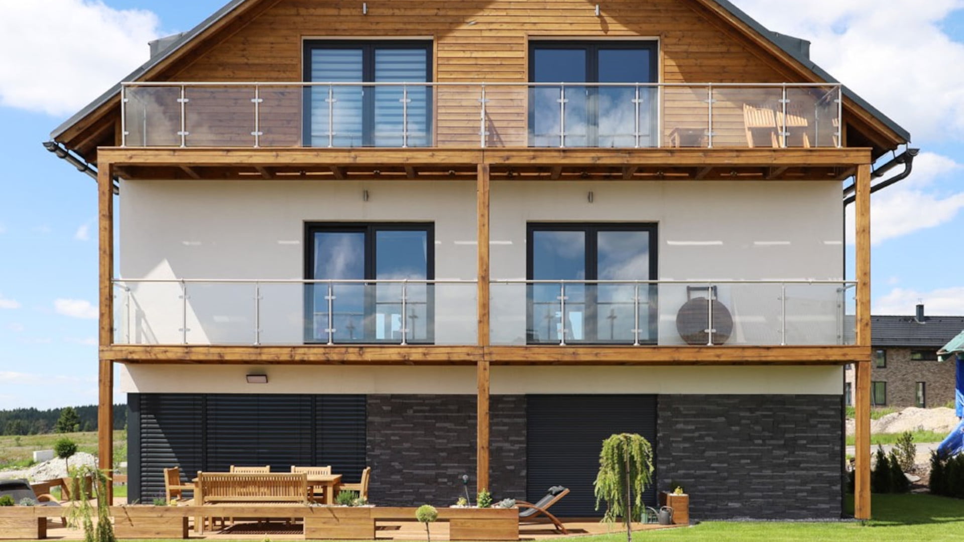 Apartmánový dům v Krušných horách