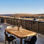 Výhled z lodžie apartmánu A1