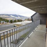 Výhled z lodžie apartmánu A25