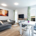 Obývací pokoj apartmánu A4