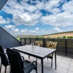 Výhled z lodžie apartmánu A4