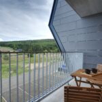 Výhled z lodžie apartmánu A7