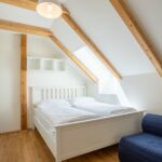 Ložnice apartmánu Adina 7 v komplexu Ski Chalet Klínovec