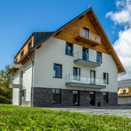 Exteriér apartmánového domu Apartmány Pod Plešivcem