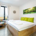Ložnice apartmánového domu Scandic Plešivec