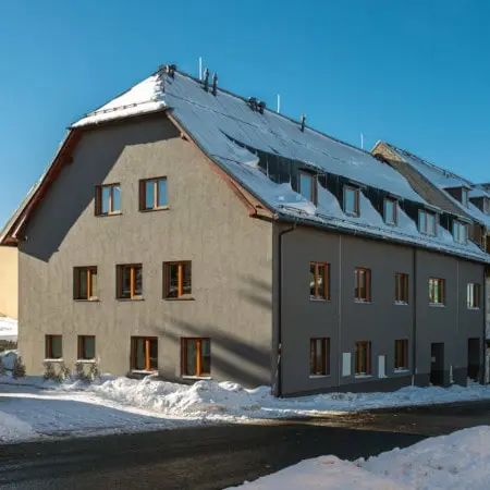 Exteri&eacute;r apartm&aacute;nov&eacute;ho domu U Pivovaru